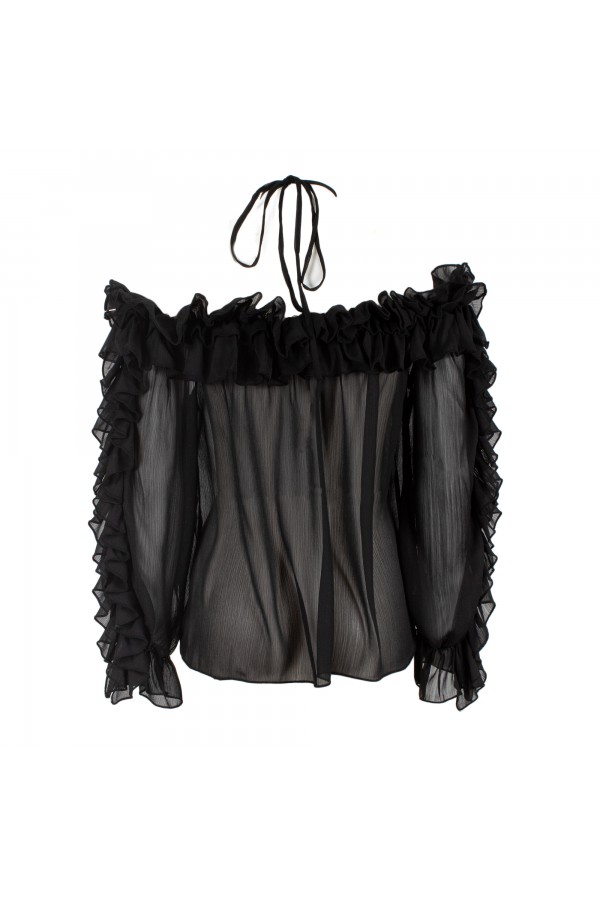 U R Ink SAN ISIDRO 234S4D6 CAMICIE e BLUSE NERO Qualità Garantita