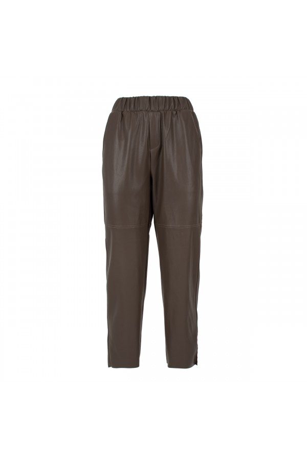 U R Ink ASTRID054W1B2 PANTALONI GREY Sottocosto