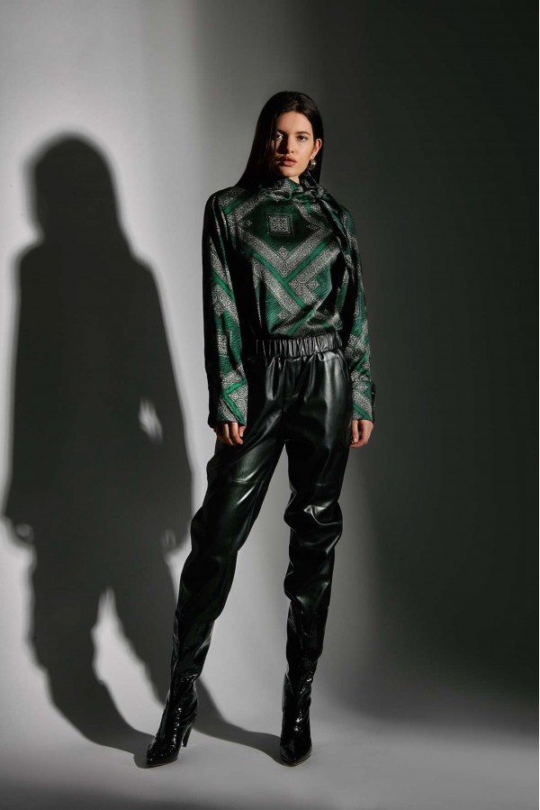 U R Ink BICE194W1A8 CAMICIE e BLUSE GREEN Novità