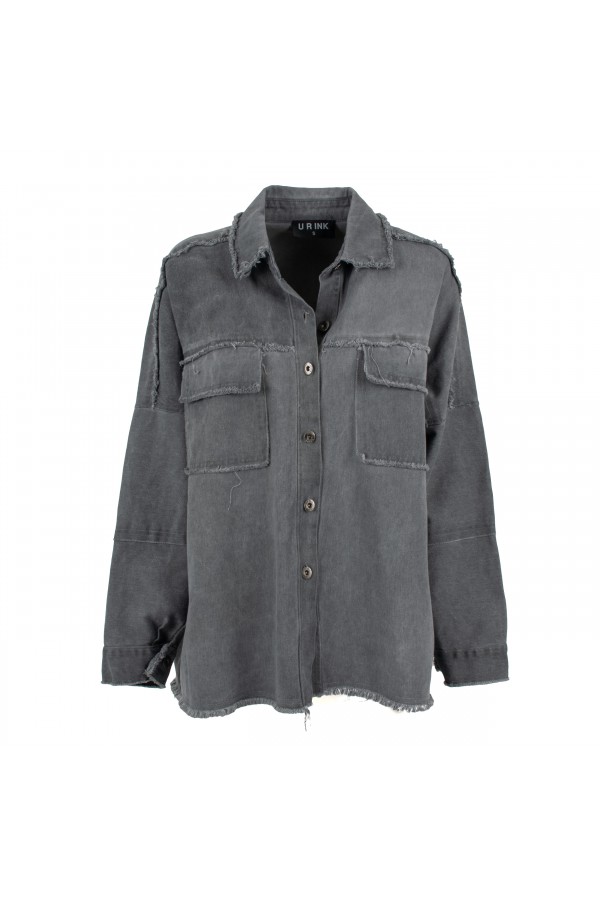 U R Ink ASIA044W1B2 CAMICIE e BLUSE GREY Offerta