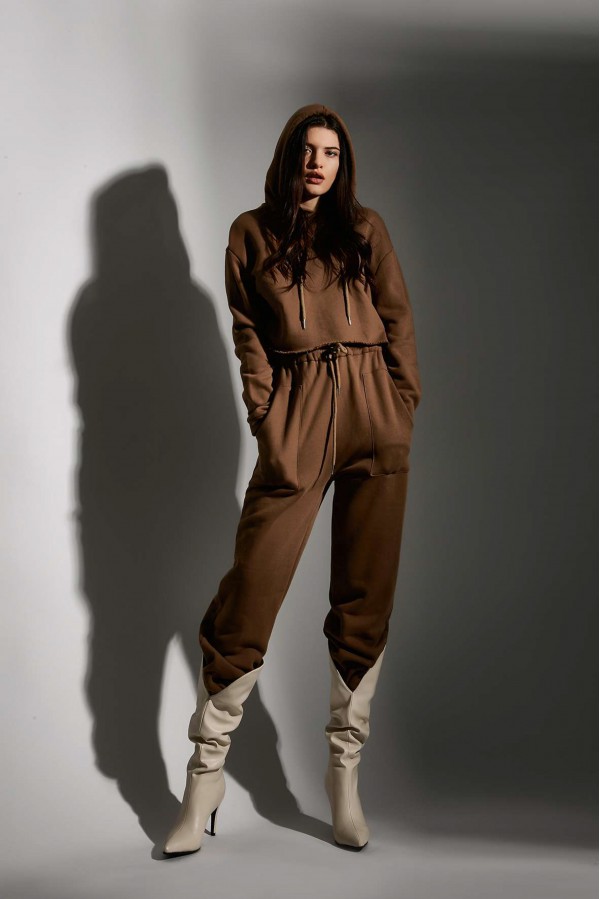 U R Ink DIANA054W1H4 PANTALONI CARAMEL Moda