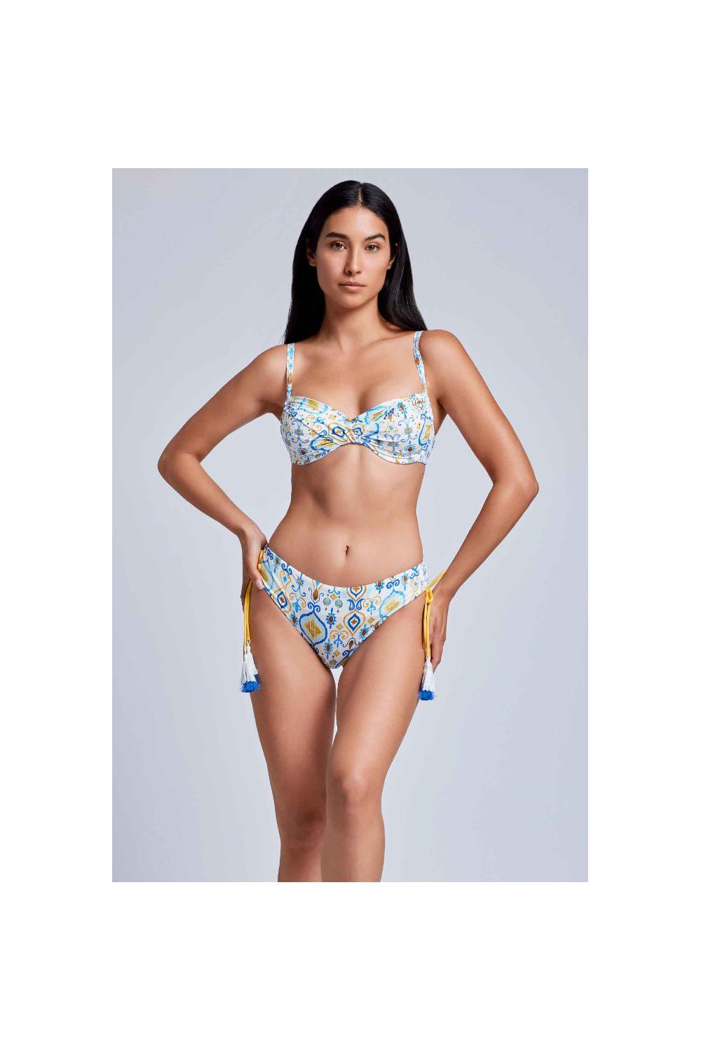 Vacanze Italiane Bikini con ferretto Mora Prezzo Ridotto