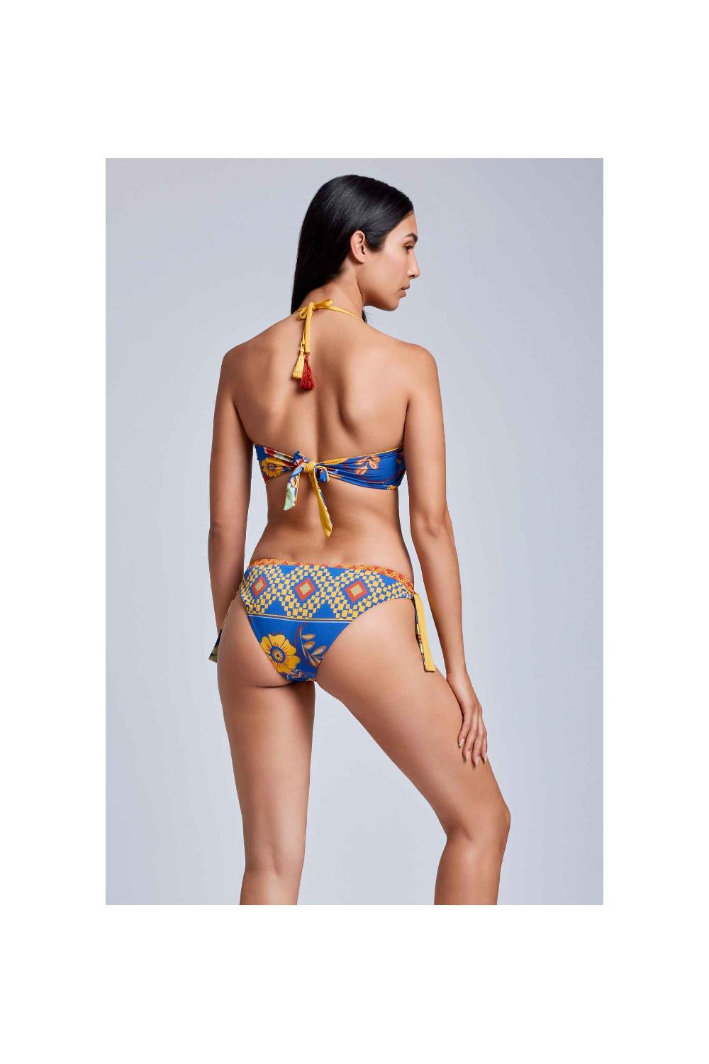 Vacanze Italiane Bikini a fascia con coppe Lampone Offerta
