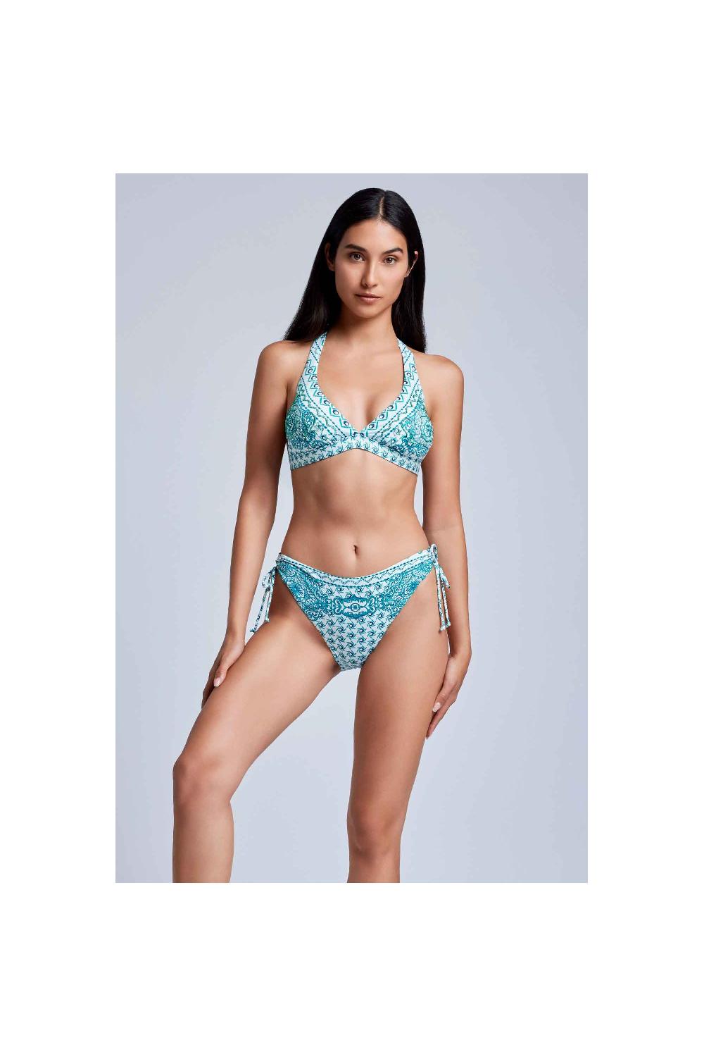 Vacanze Italiane Bikini con allacciatura al collo Fragola Offerte