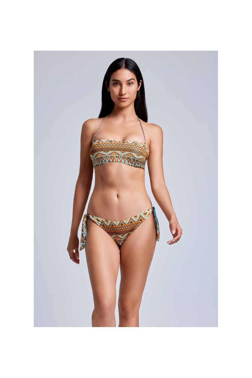 Vacanze Italiane Bikini a fascia Ribes In Saldo