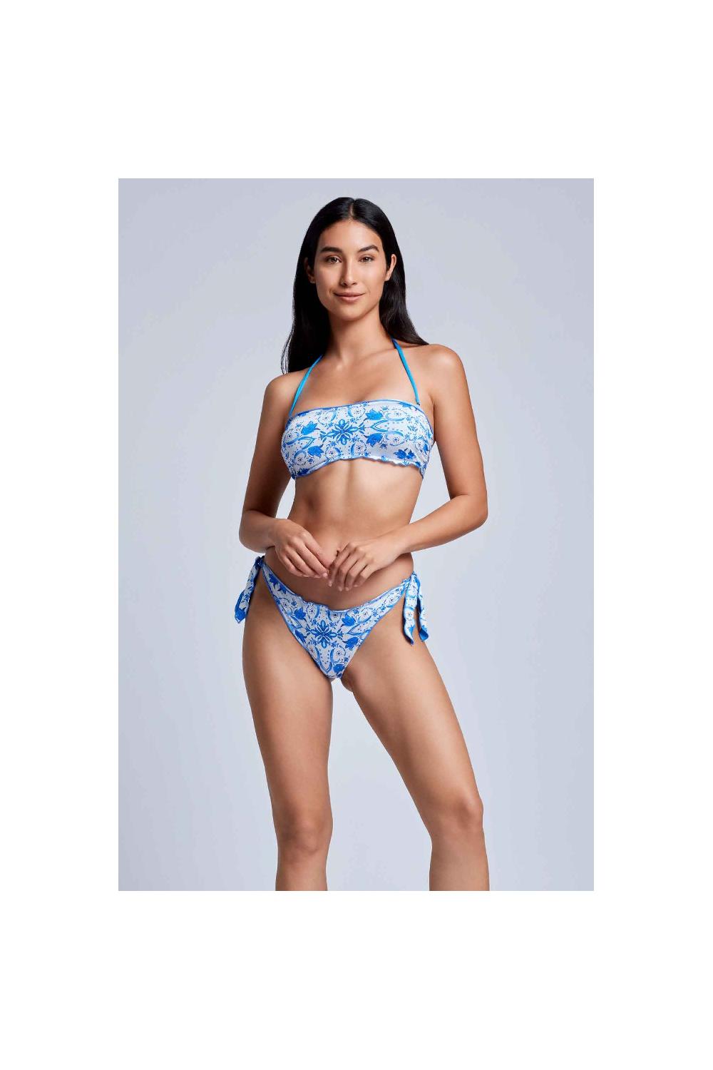 Vacanze Italiane Bikini a fascia Avocado Qualità