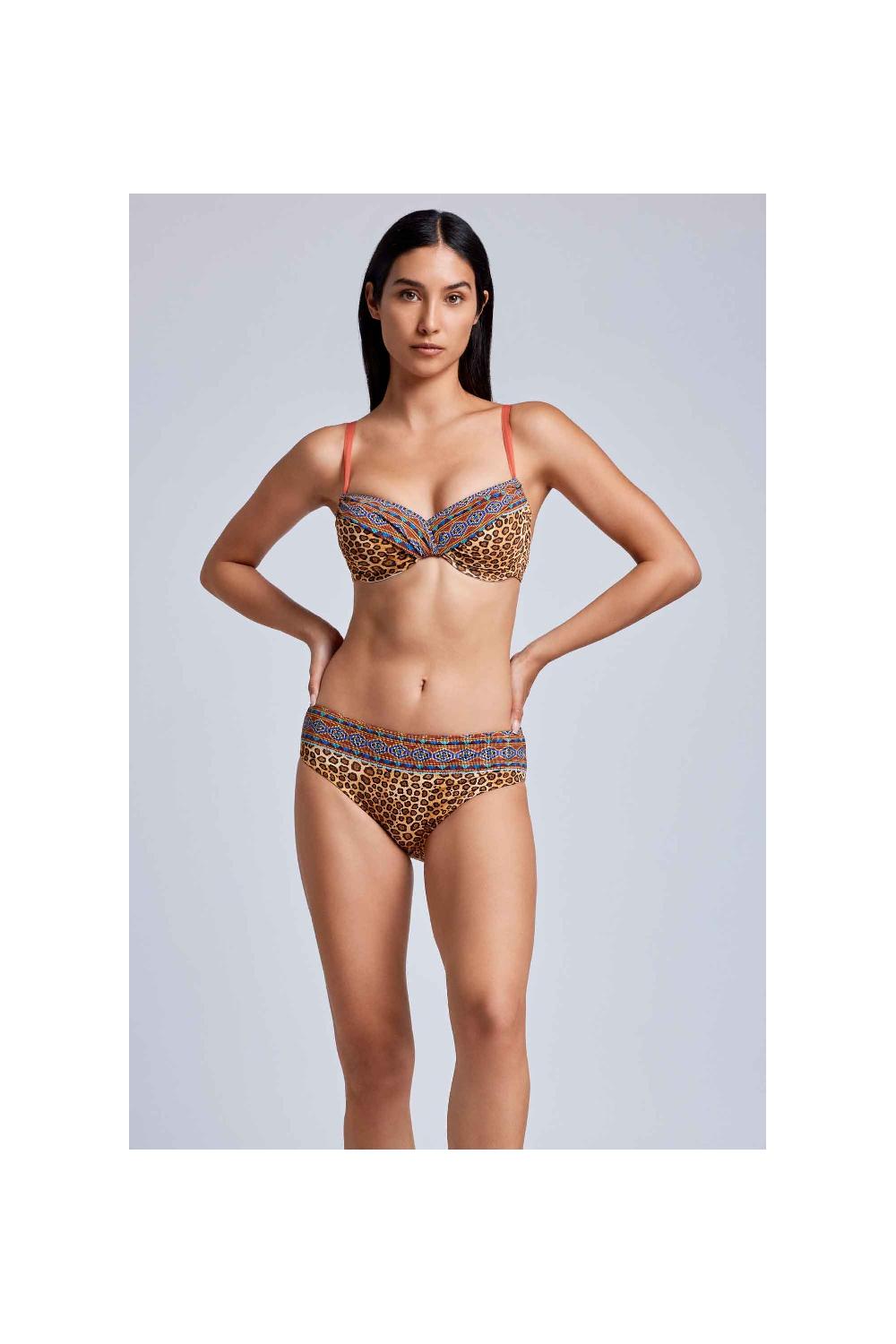 Vacanze Italiane Bikini con ferretto Mora Consegna Veloce
