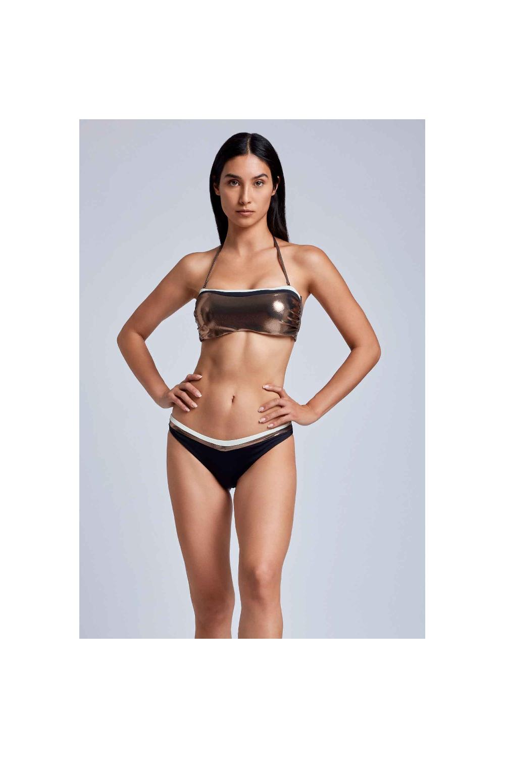 Vacanze Italiane Bikini a fascia Ribes Sottocosto