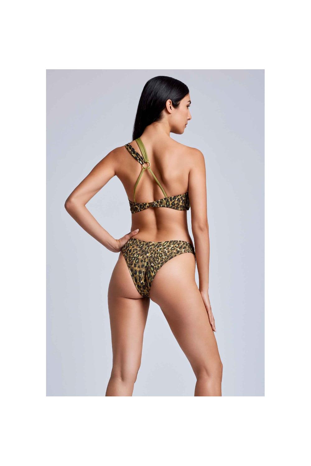Vacanze Italiane Bikini monospalla Pomelo Nuovo