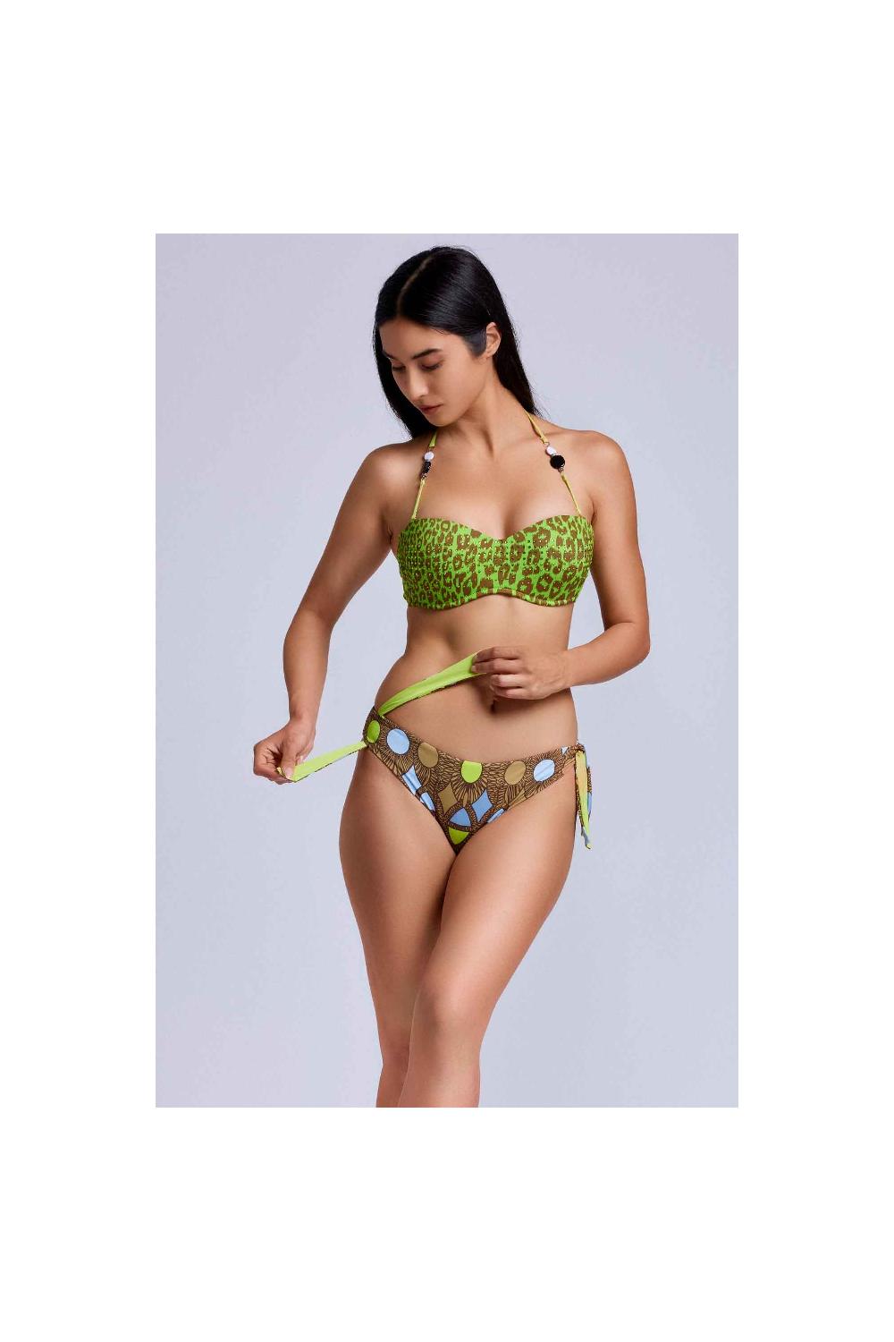 Vacanze Italiane Bikini a fascia con coppe Lampone Promozione