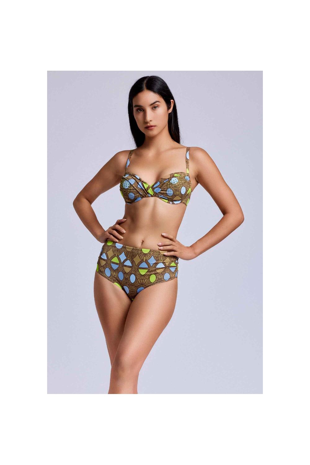Vacanze Italiane Bikini con ferretto Mora Pezzi Unici