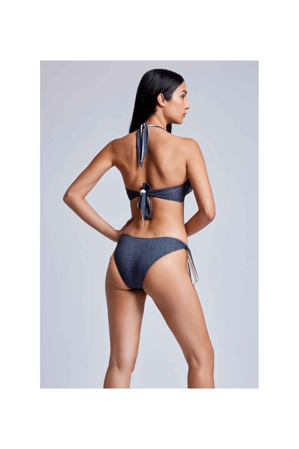 Vacanze Italiane Bikini con allacciatura al collo Fragola Consegna Veloce