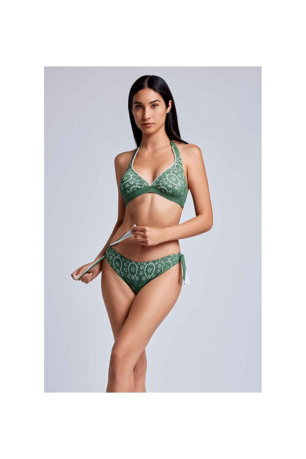 Vacanze Italiane Bikini con allacciatura al collo Fragola Consegna Veloce