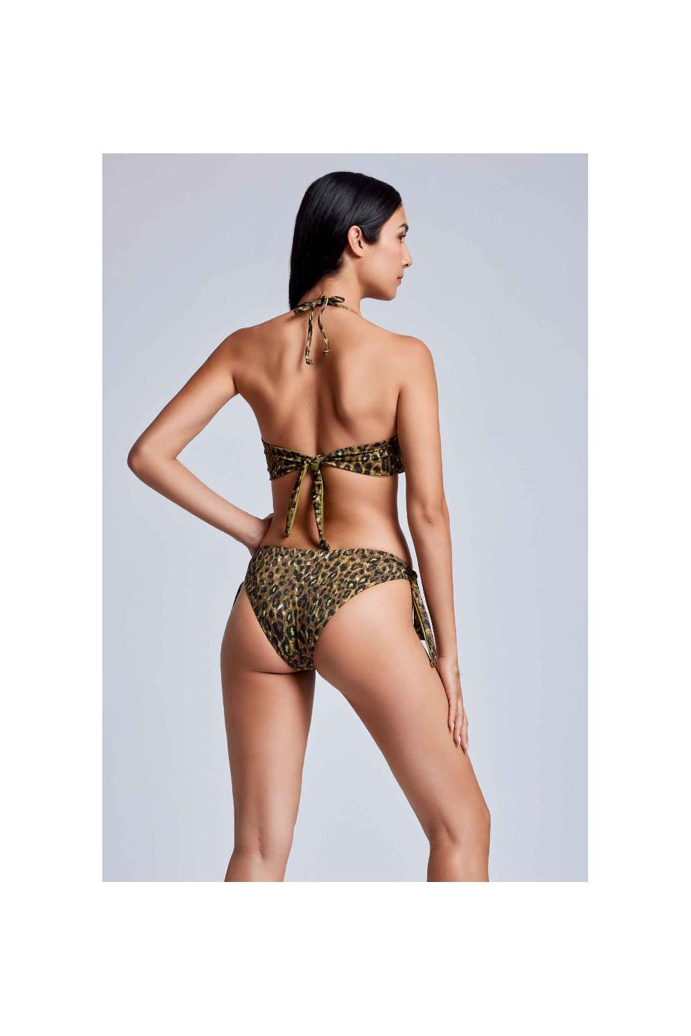 Vacanze Italiane Bikini a fascia con coppe Lampone Novità