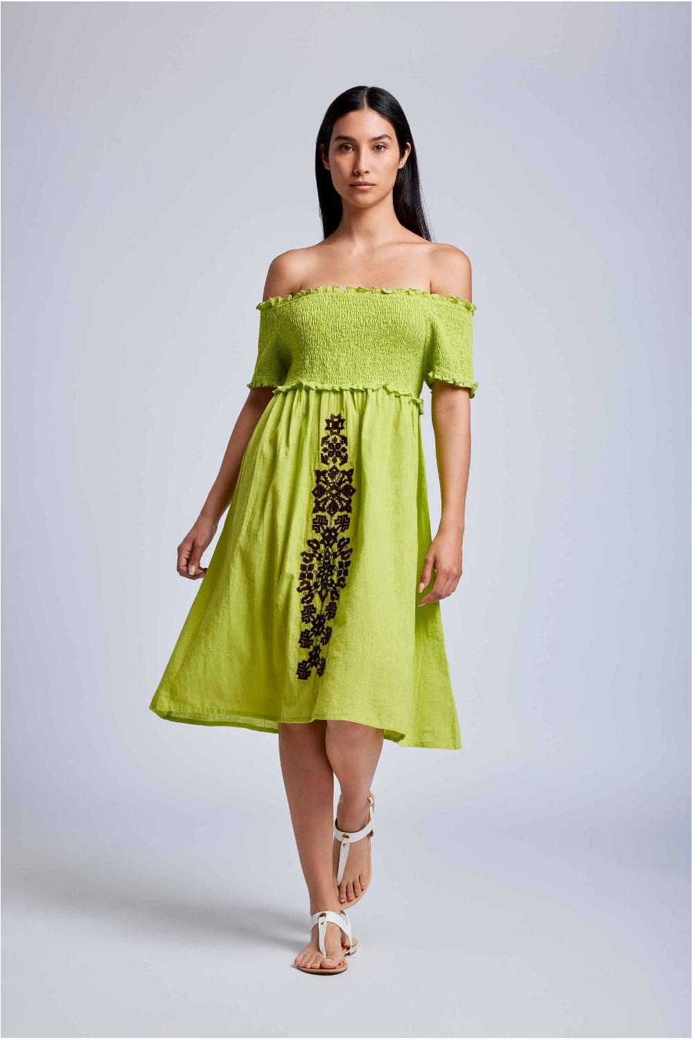 Vacanze Italiane Vera Off Shoulders Dress Nuovo