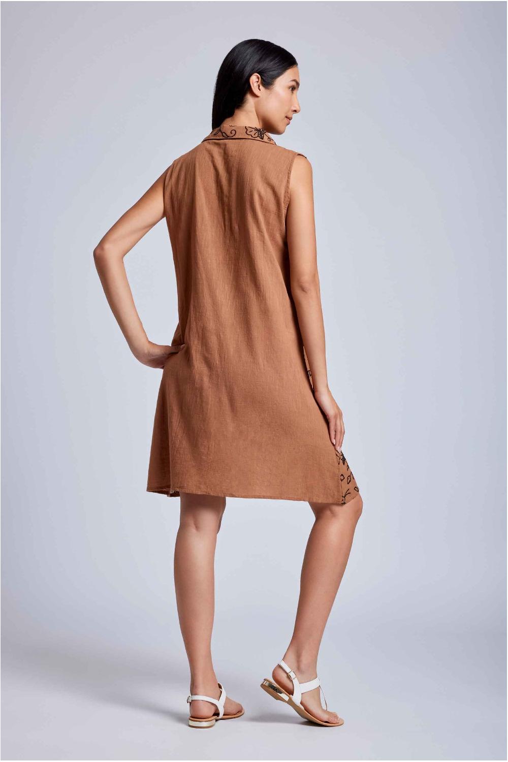Vacanze Italiane Abito camicia smanicato Lola Shopping Online