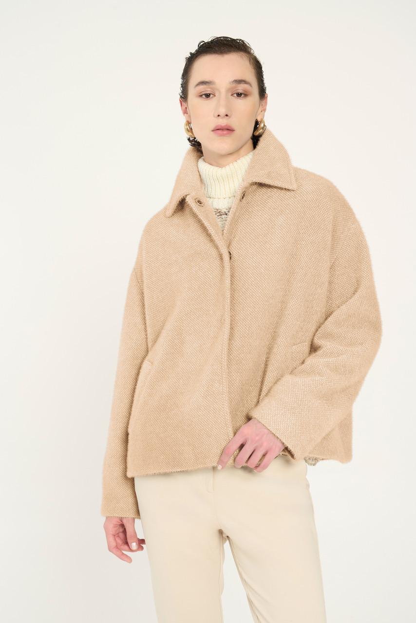 Vicario cinque Cappotto corto monopetto Ceanna Offerte
