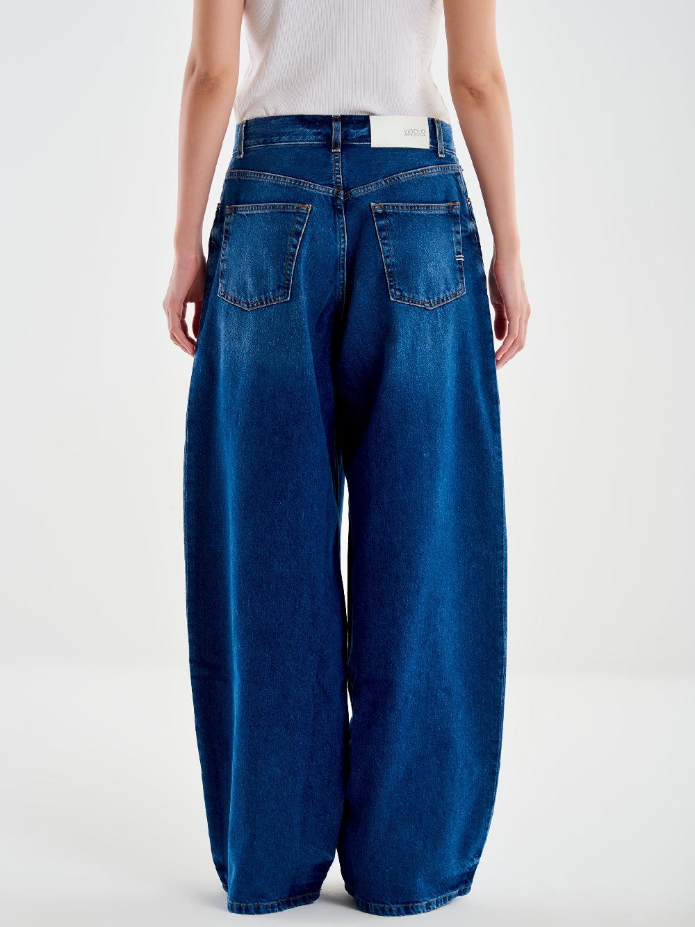Vicolo Jeans Janet Ampio Blu Online