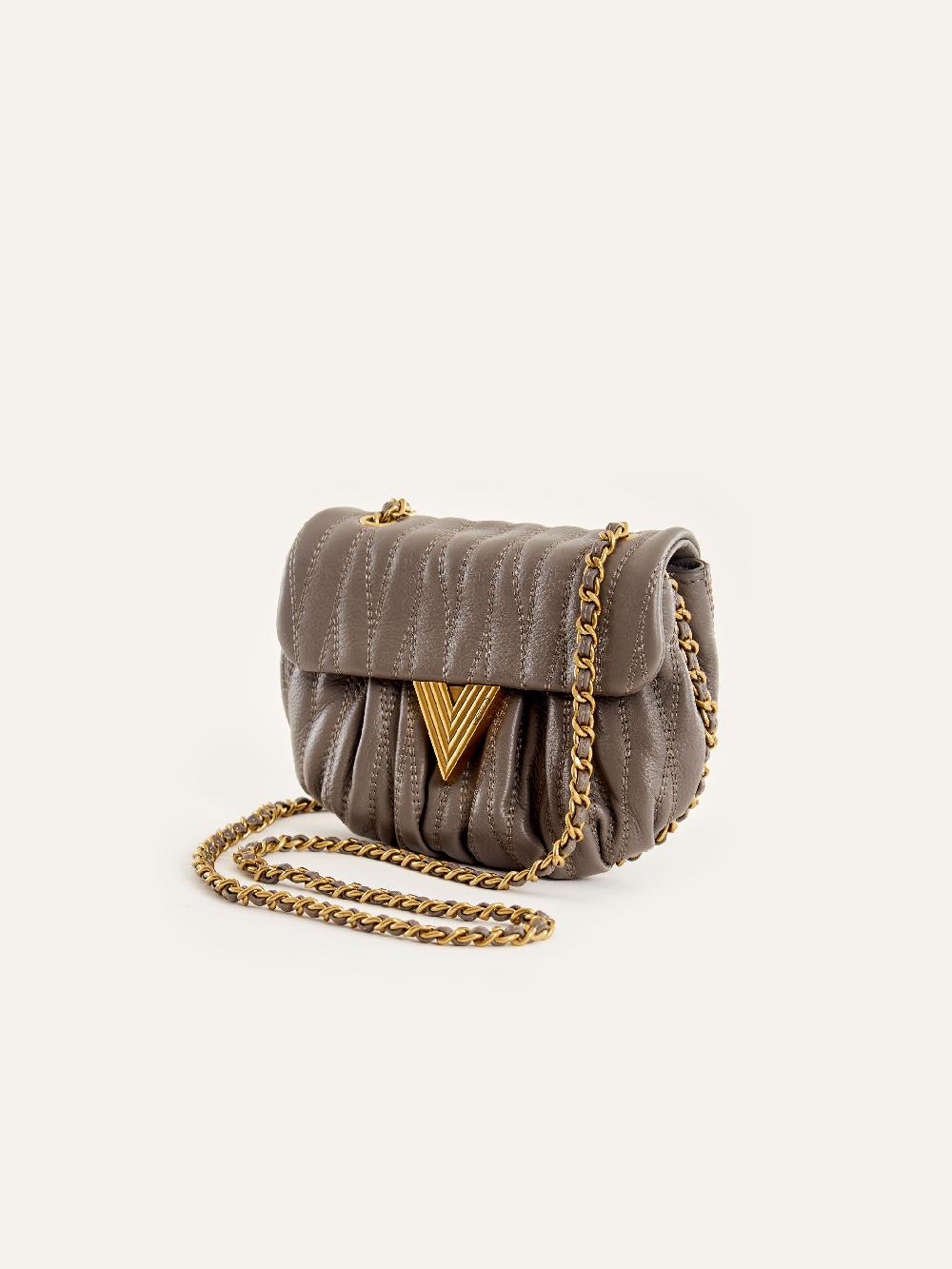 Vicolo Borsa Baltimora Grigio Saldi Di Fabbrica