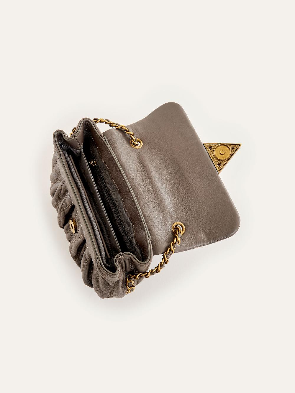 Vicolo Borsa Baltimora Grigio Saldi Di Fabbrica