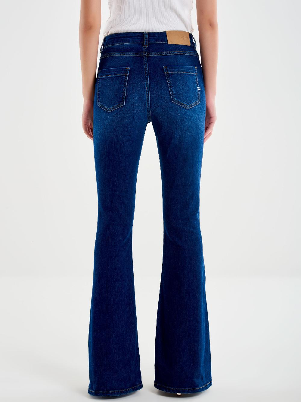 Vicolo Icon Jeans Gisele Flare Blu ACQUISTA ORA