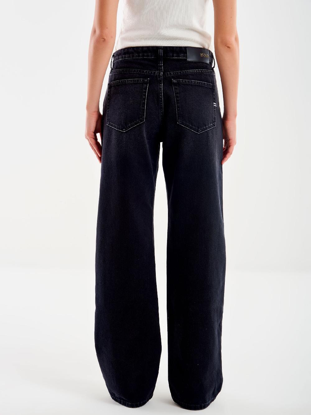 Vicolo Jeans Icon Alex Scuro Nero Promozione Limitata