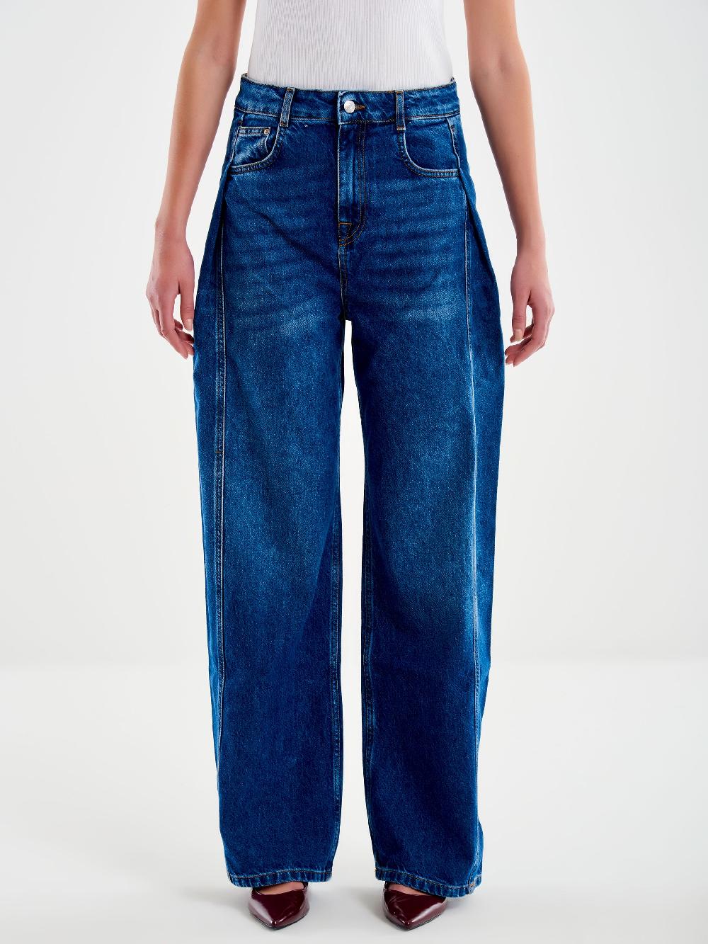 Vicolo Jeans Mary con Pence Blu Presa