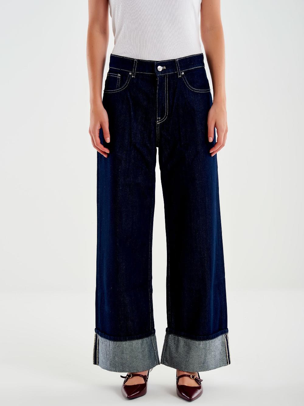 Vicolo Jeans Diva Ampio Blu Economico