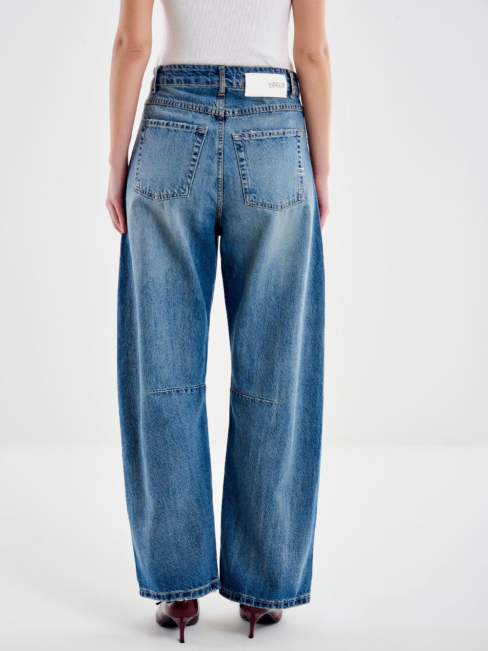 Vicolo Jeans Loose Fit Mary Blu I Più Venduti
