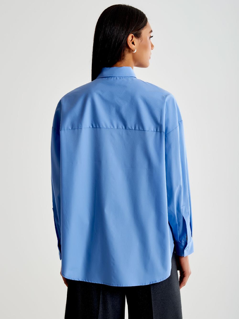 Vicolo Camicia con Cravatta a Righe Azzurro 2025