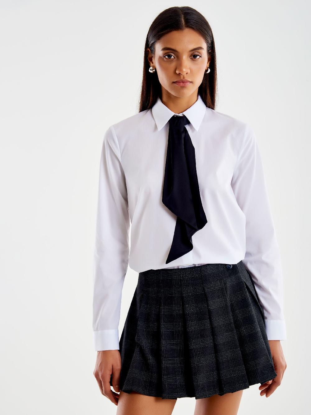 Vicolo Camicia con Lavalliere Bianco Italia