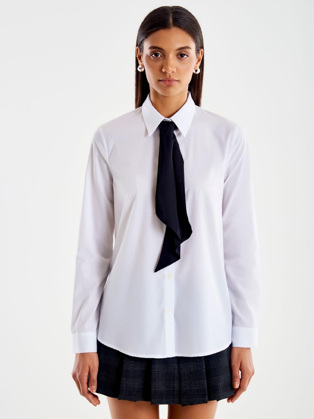 Vicolo Camicia con Lavalliere Bianco Italia