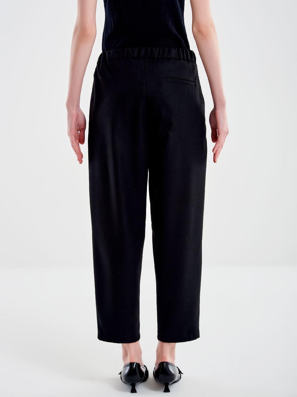 Vicolo Pantalone Carrot Fit Fesco di Lana – Vicolo Qualità