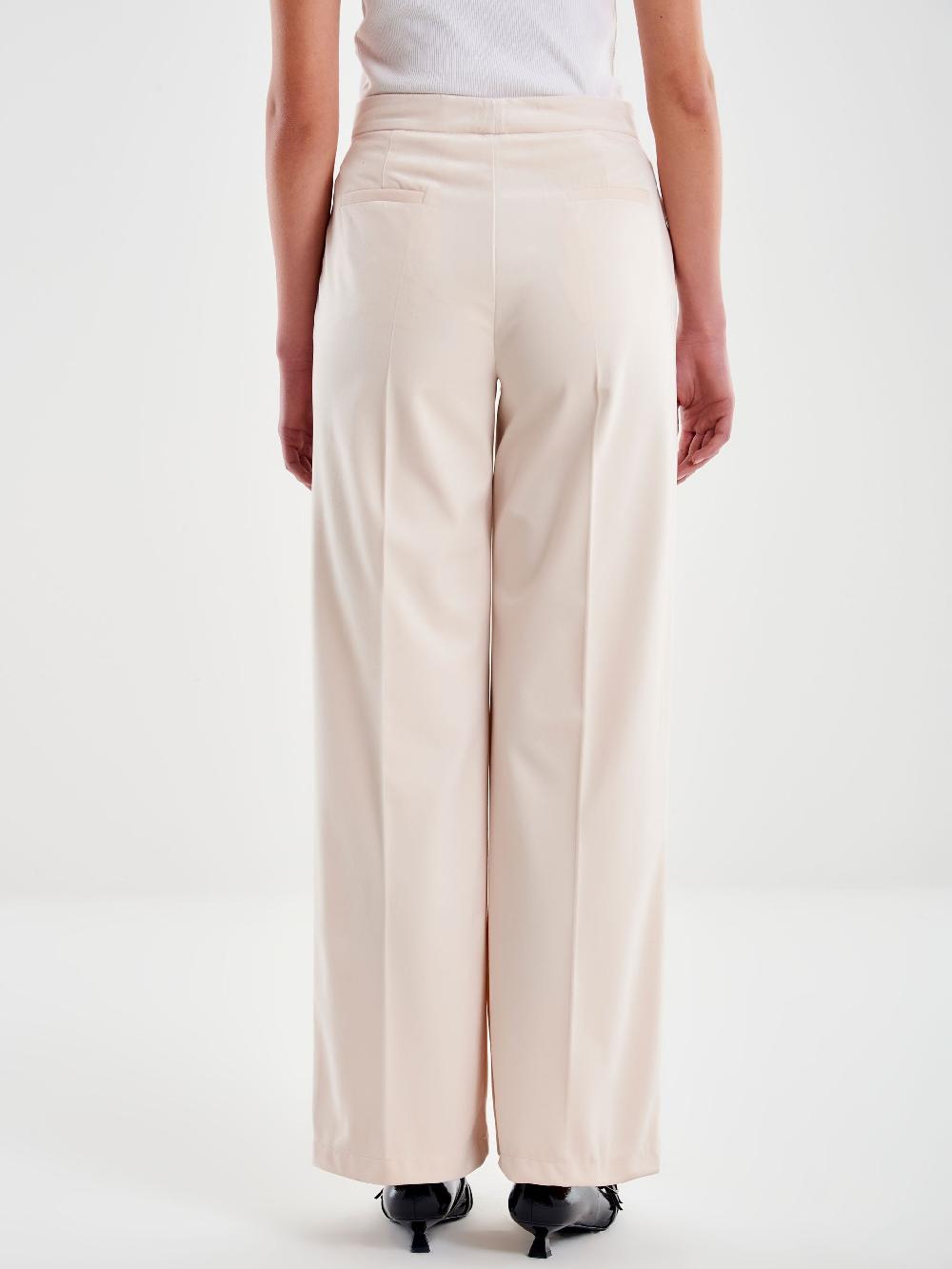 Vicolo Pantalone in Velluto Bianco Qualità Garantita
