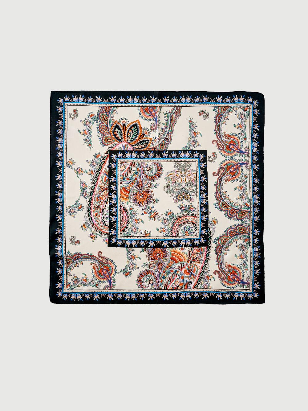 Vicolo Foulard in Seta Nero Promozione Limitata