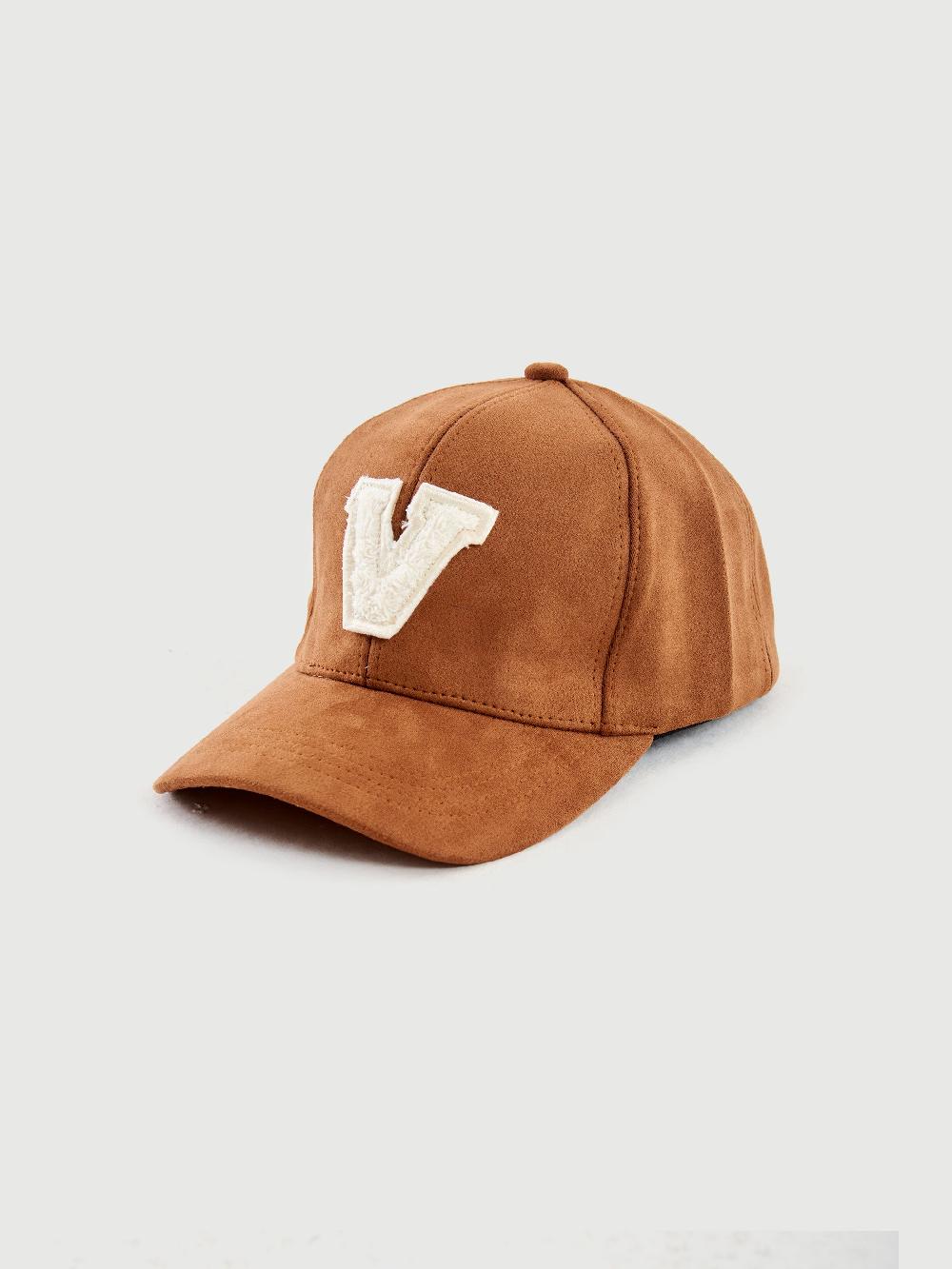 Vicolo Berretto Baseball Patch V Cognac Shopping Online
