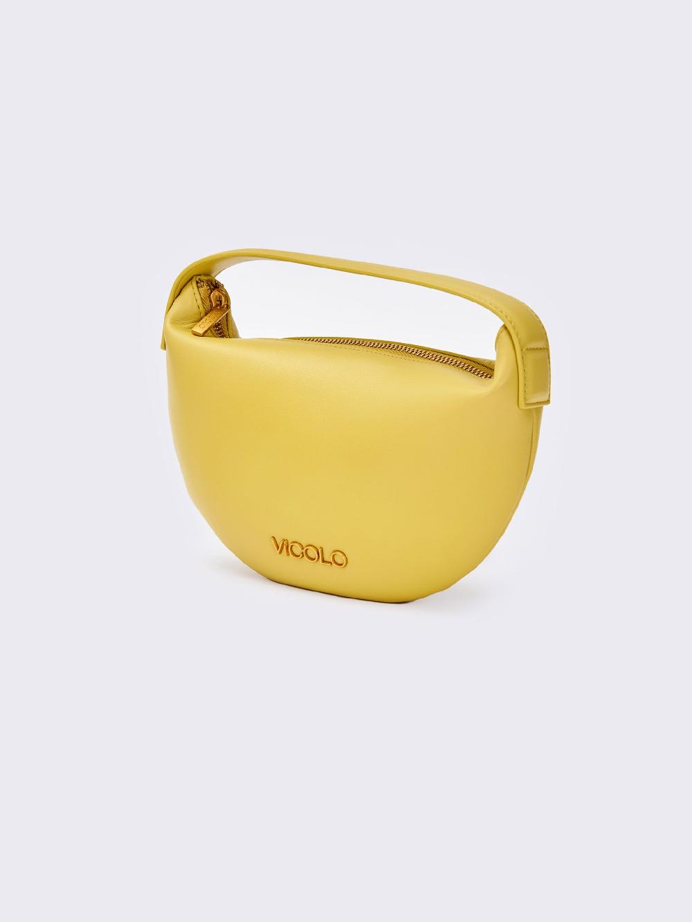 Vicolo Borsa Croissant Lime Moda
