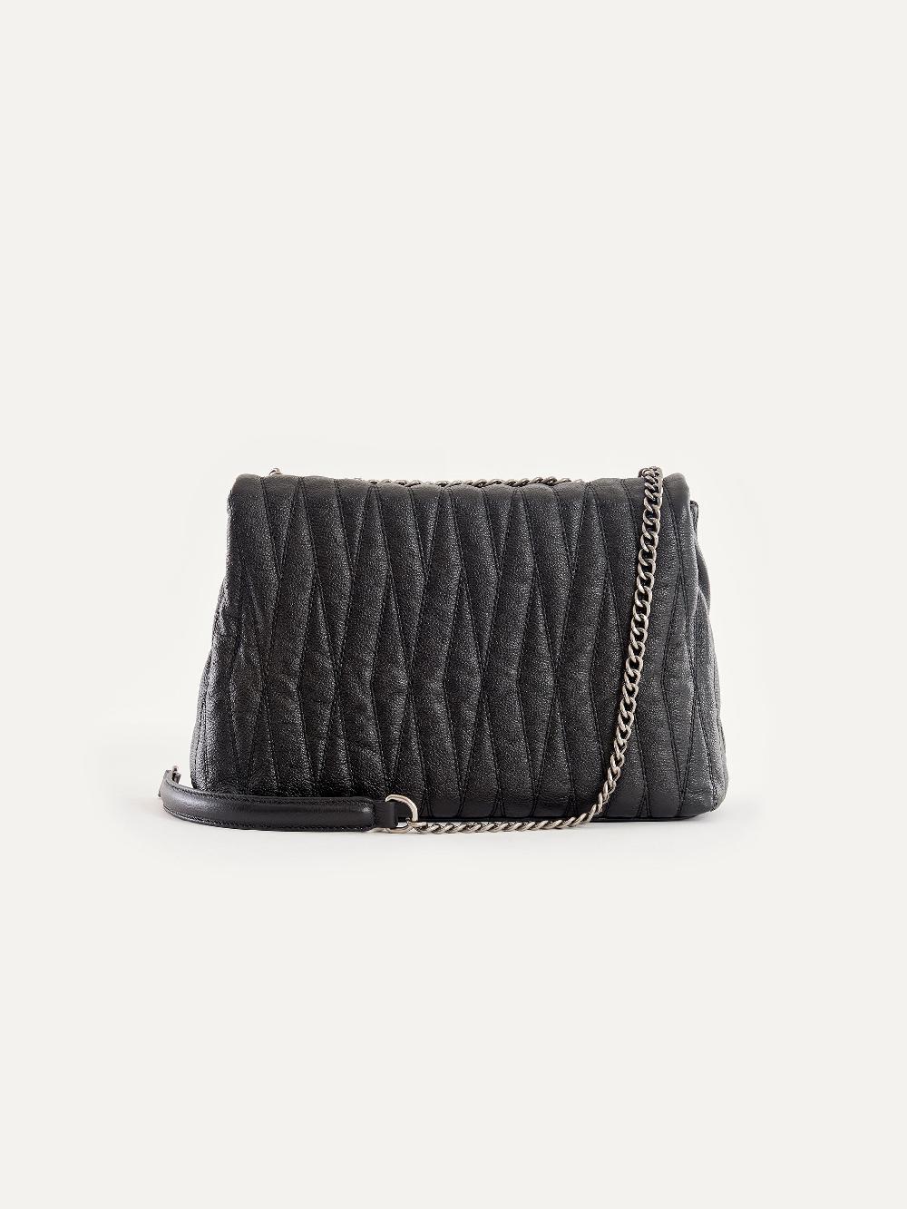 Vicolo Borsa Belleville Nero Italia
