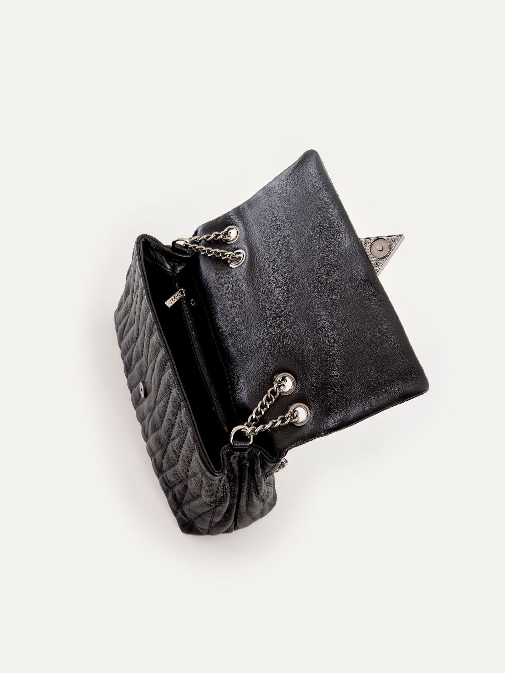 Vicolo Borsa Belleville Nero Italia