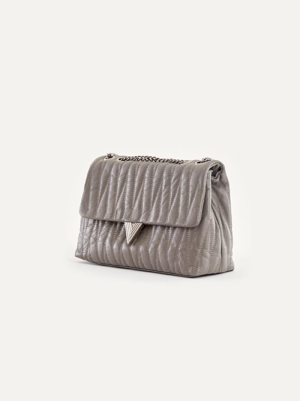 Vicolo Borsa Belleville Grigio 2025
