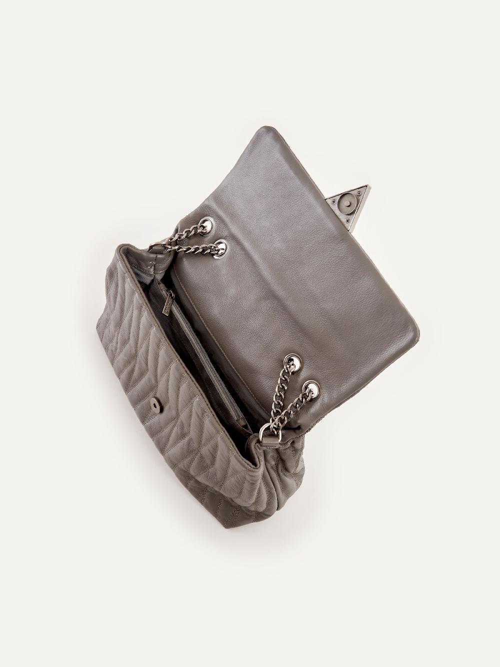 Vicolo Borsa Belleville Grigio 2025
