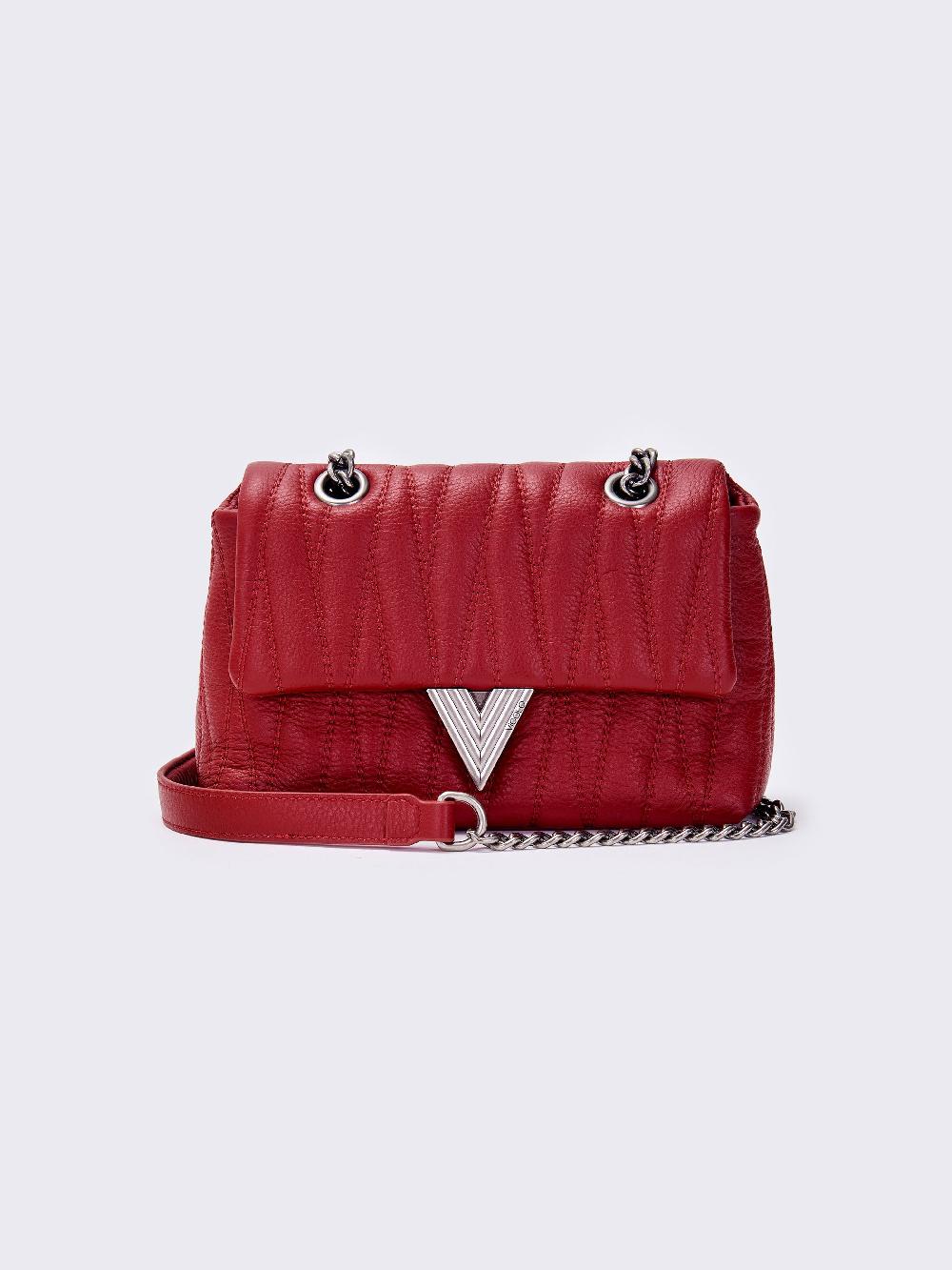 Vicolo Borsa Belleville Small Bordeaux Qualità