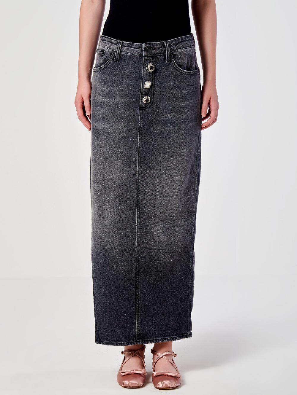 Vicolo Gonna Lunga in Denim – Vicolo Affare Del Giorno