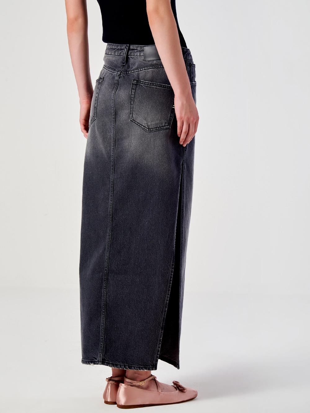 Vicolo Gonna Lunga in Denim – Vicolo Affare Del Giorno