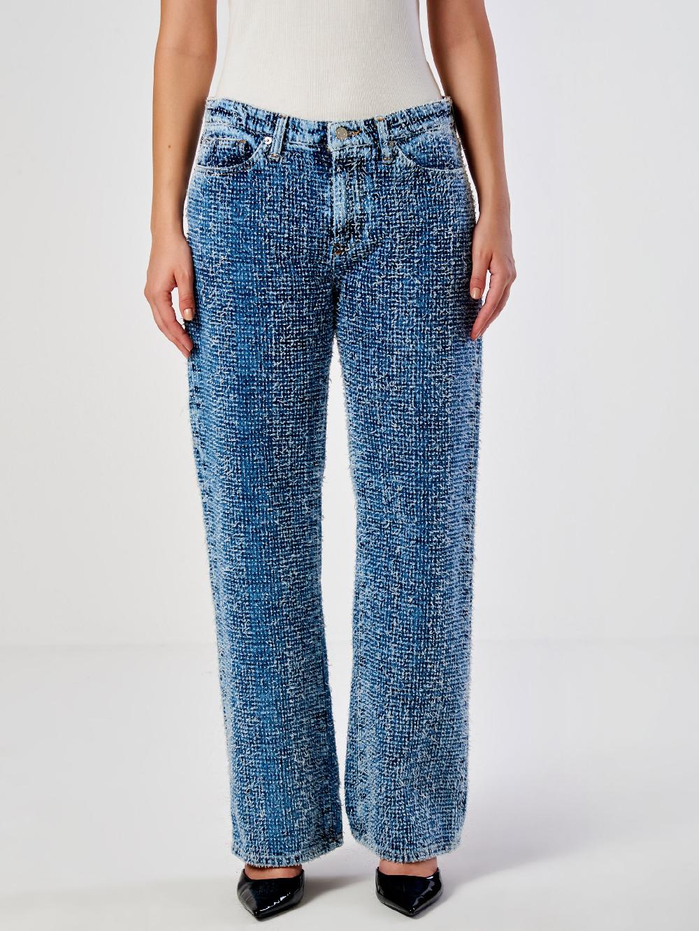 Vicolo Jeans Icon Alex Effetto AgugliatoBlu 2025