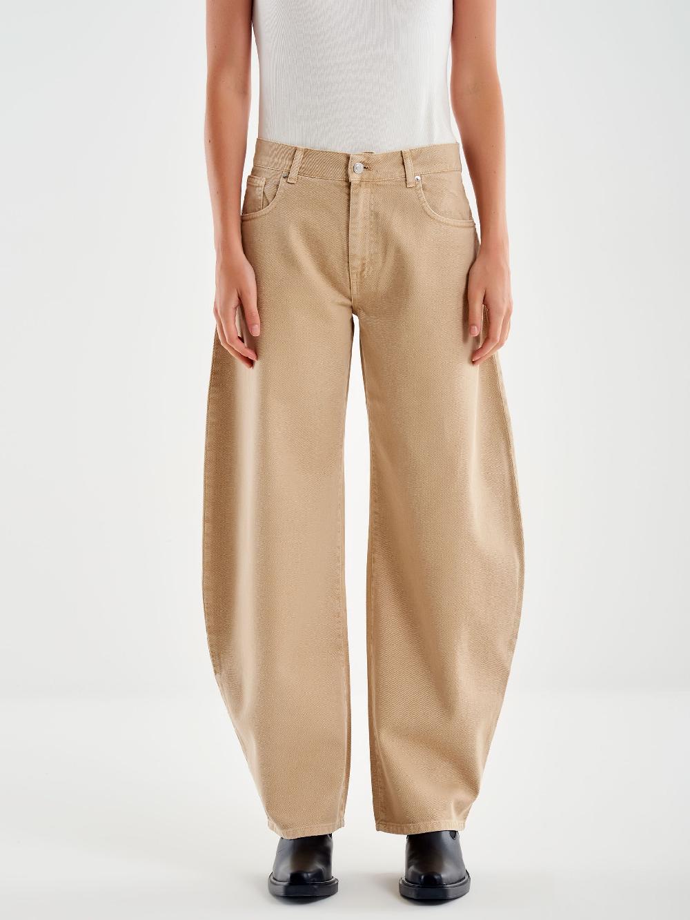 Vicolo Jeans Denise Ampio Beige Beige Novità