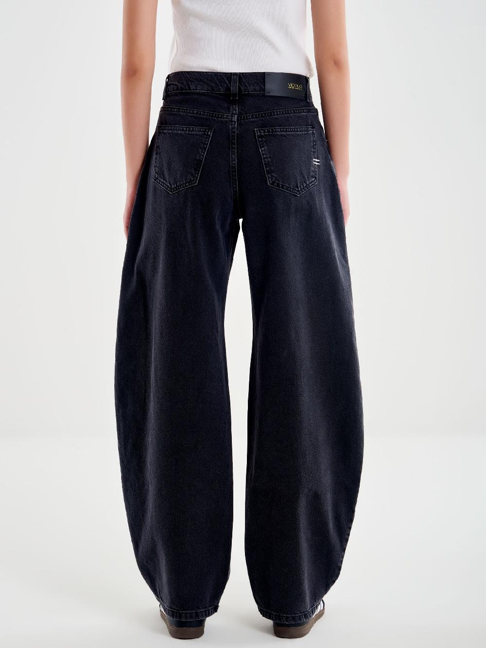 Vicolo Jeans Denise Ampio Grigio Offerta