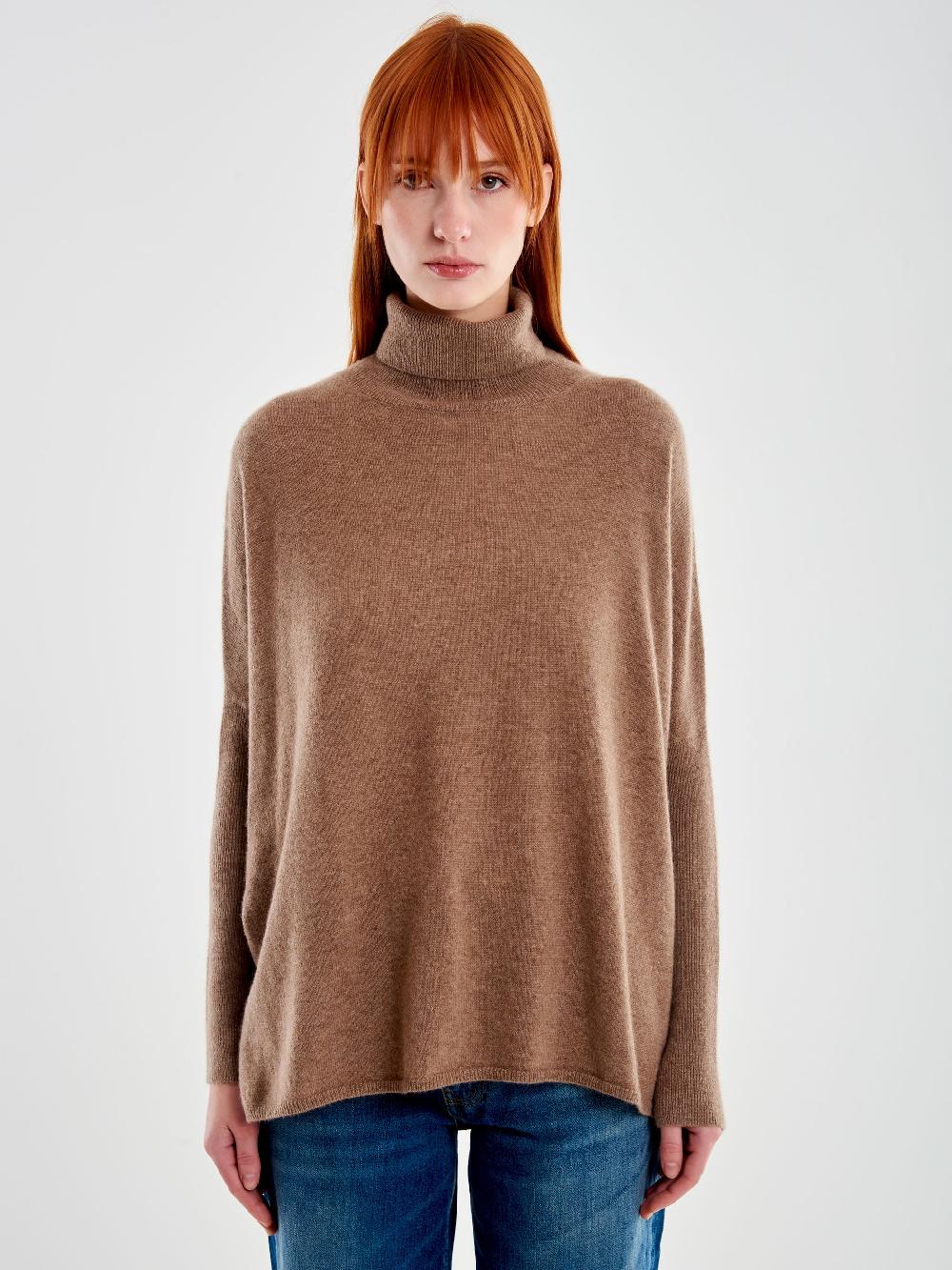 Vicolo Dolcevita 100% Cashmere Tortora Nuovo