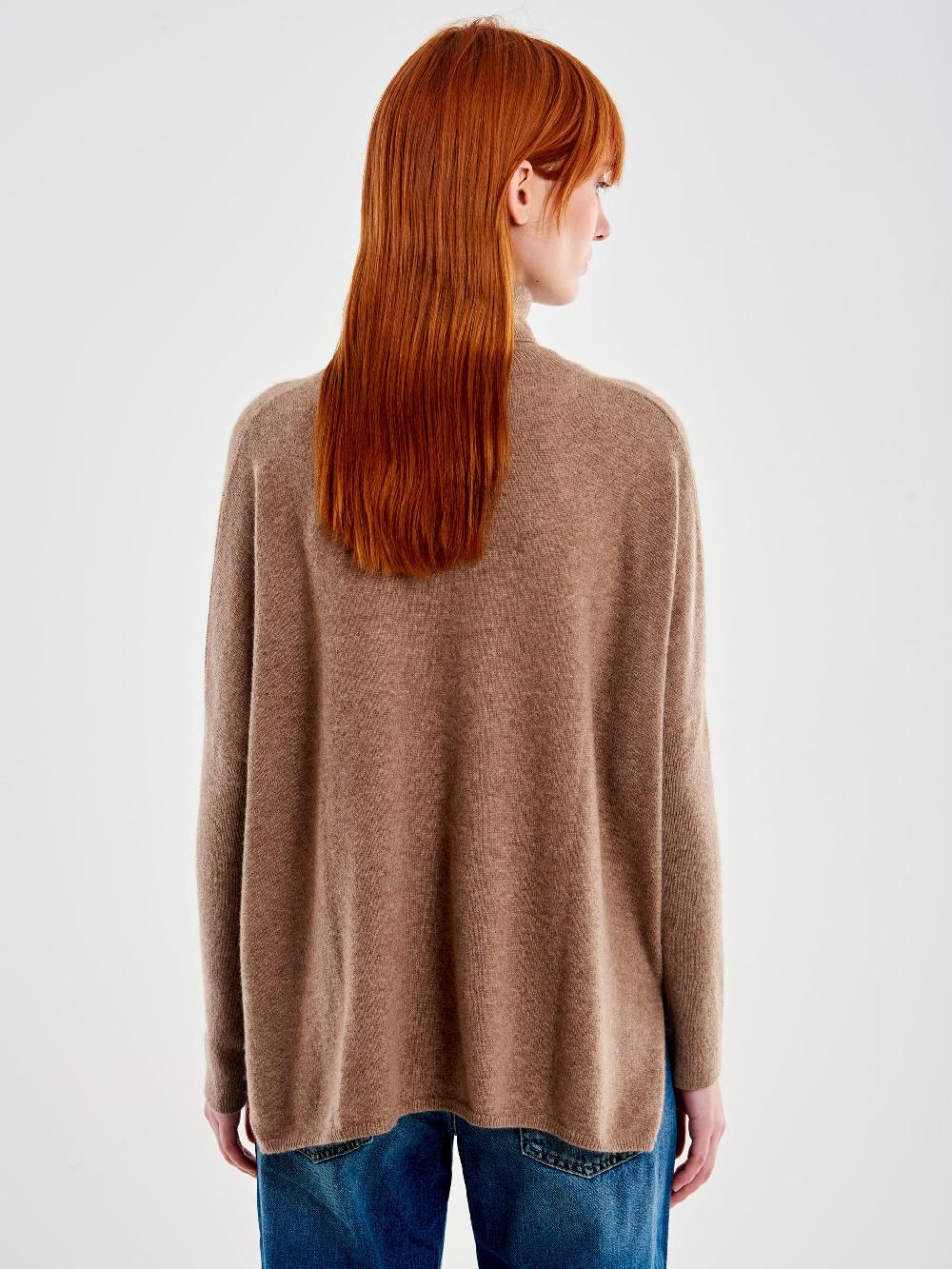 Vicolo Dolcevita 100% Cashmere Tortora Nuovo