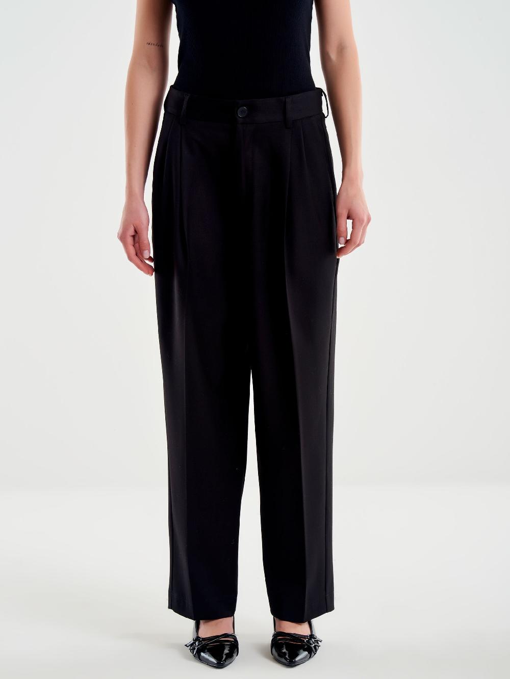Vicolo Pantalone Maschile Nero Affare Del Giorno